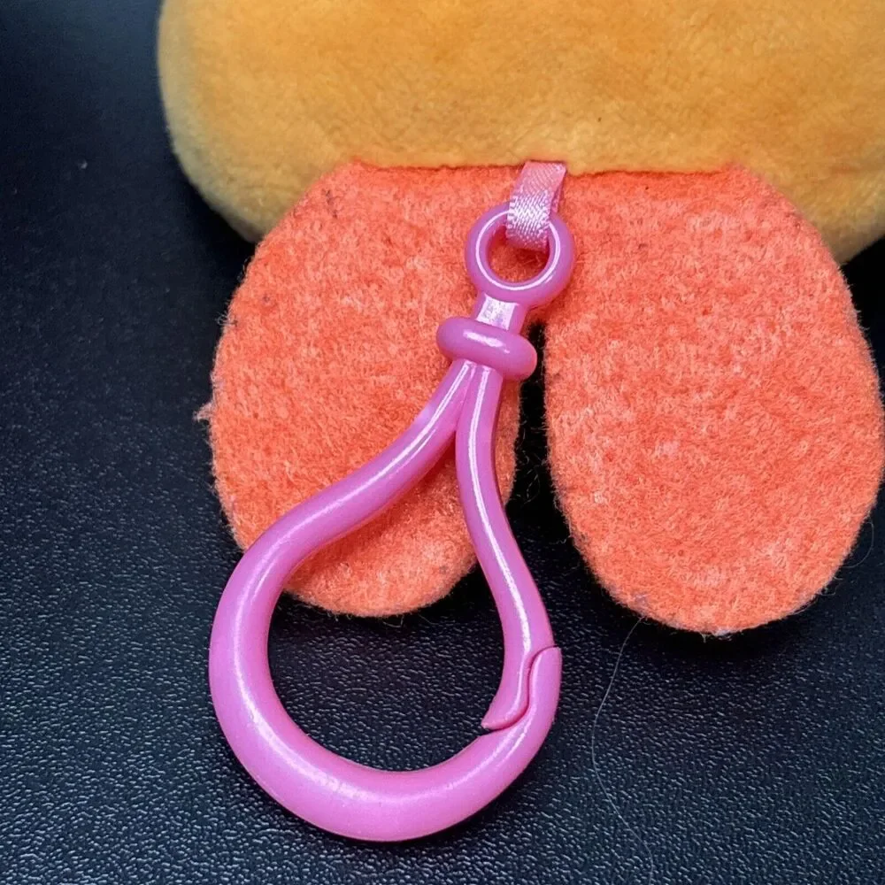 Powerpuff Girls Blossom Plush Keychain 5” Bag Clip Stuffed Toy Spin Master 2016